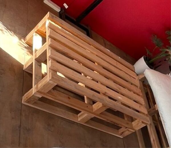 Mesa ratona pallet